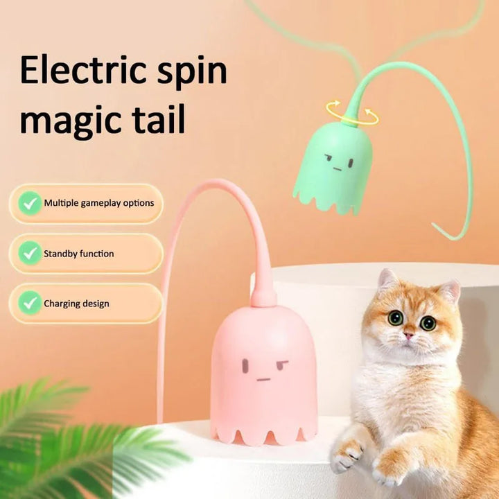 USB Smart Electric Cat Toy Ball - Auto Rotating