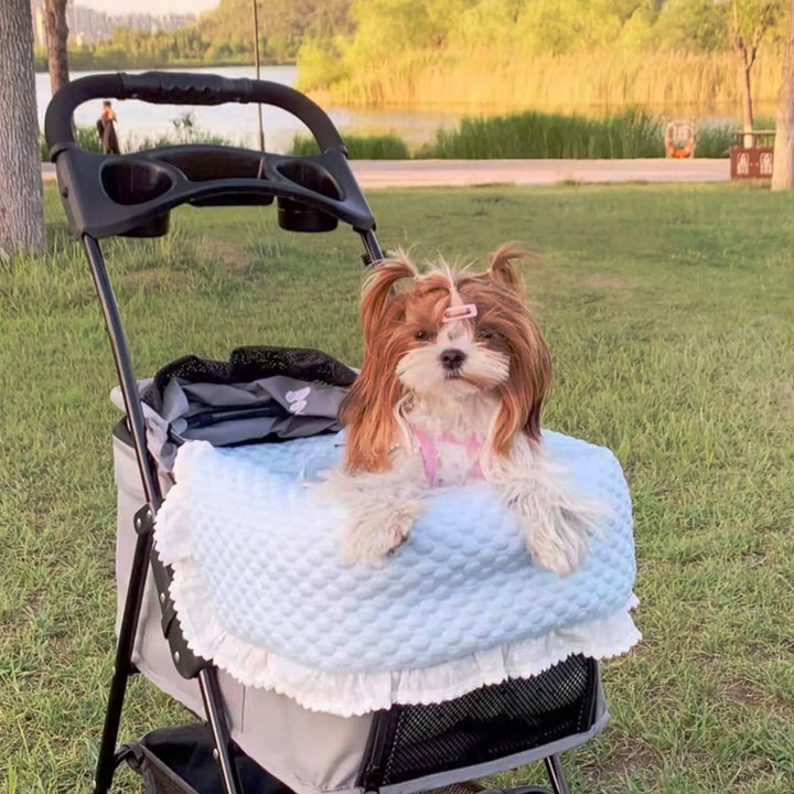 Cozy Cooling Mattress for Dog Stroller Carrier