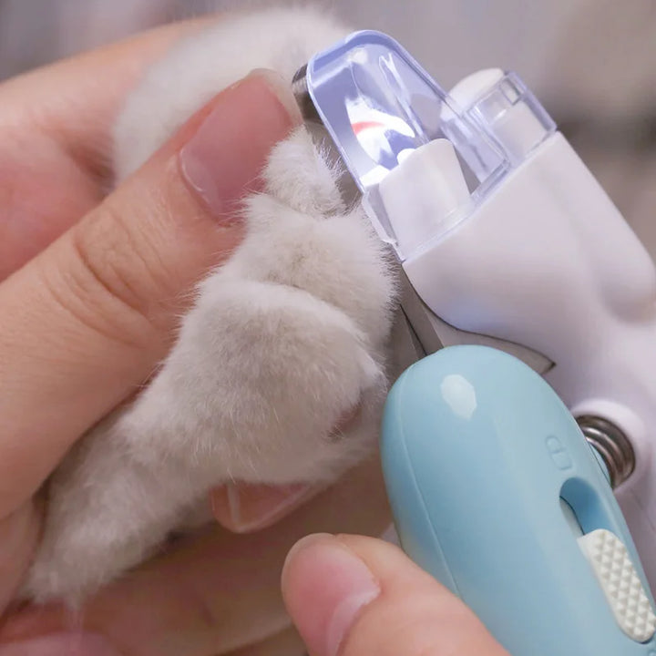 Professional Pet Nail Clipper with LED Light –