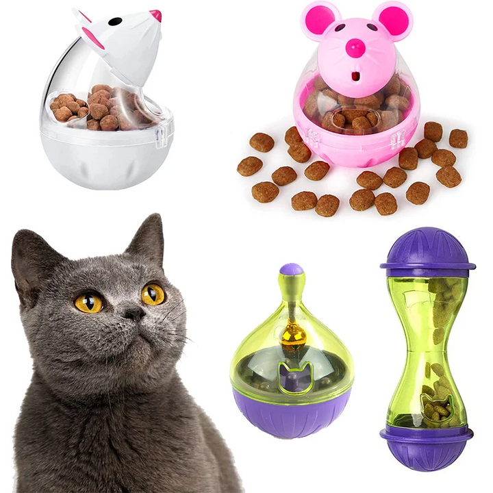 Interactive Cat Food Cup – Fun Treat Dispenser