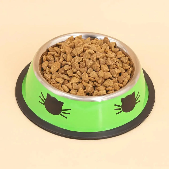 Supet Stainless Steel Non-Slip Pet Bowl - Durable