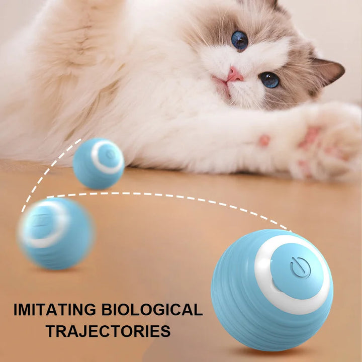 Smart Interactive Cat Ball - Electronic Rolling Toy