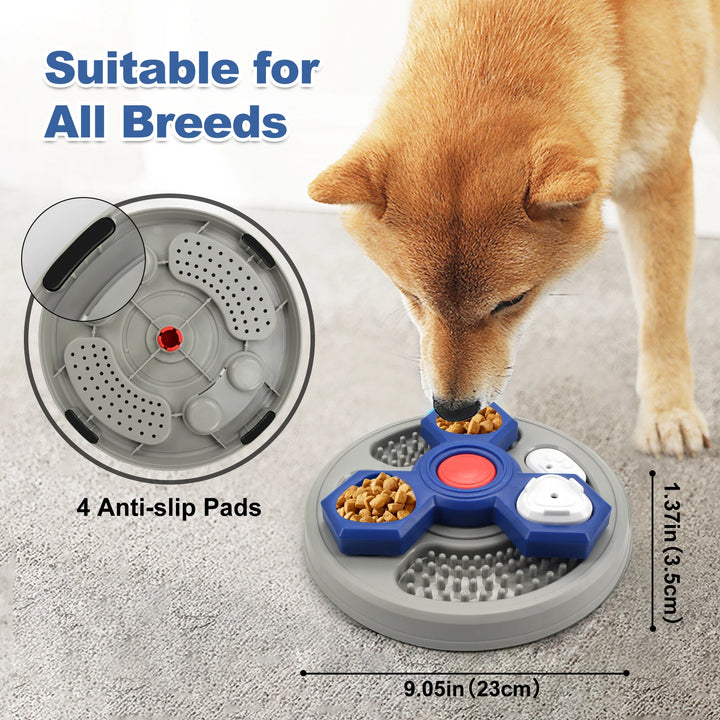 2-Tier Slow Feeder Dog Puzzle Toy – Distributor