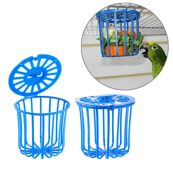 3 Pieces Parrot Feeder Bird Cage Toy