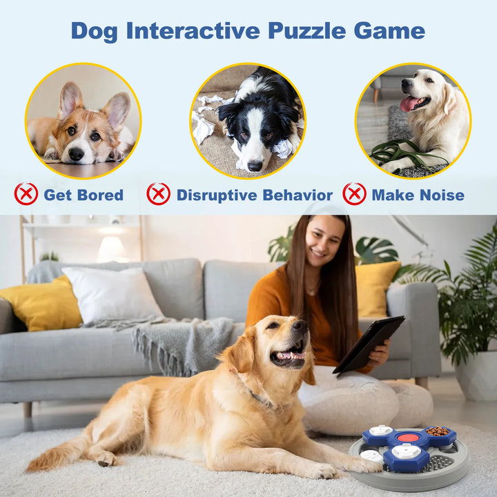 2-Tier Slow Feeder Dog Puzzle Toy – Distributor