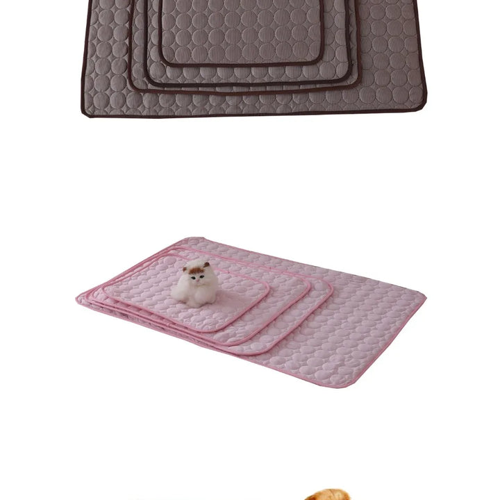 Dog Cooling Mat Cool Pet Bed Summer