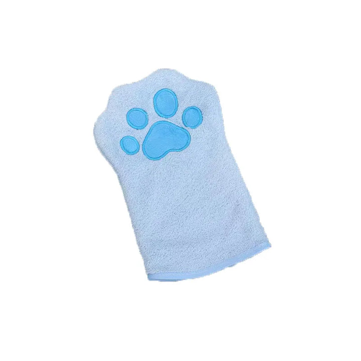 Pet Grooming Glove & Quick Dry Towel – Microfiber Glove