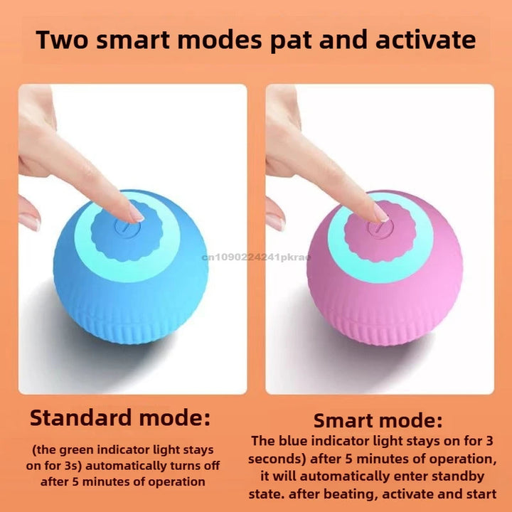 Interactive Cat Toy Ball - Automatic Rolling Ball