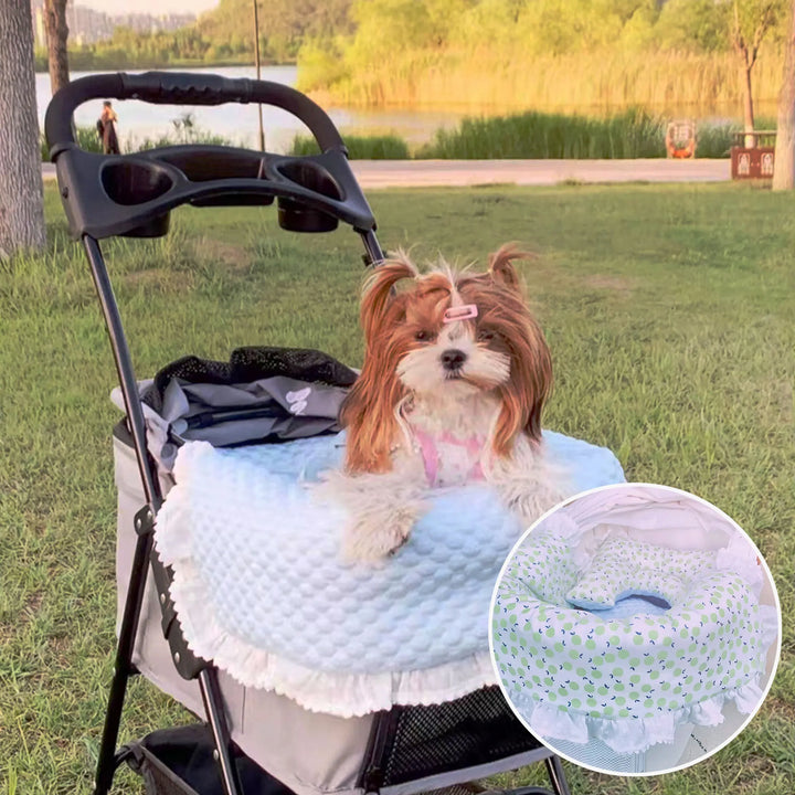 Cozy Cooling Mattress for Dog Stroller Carrier