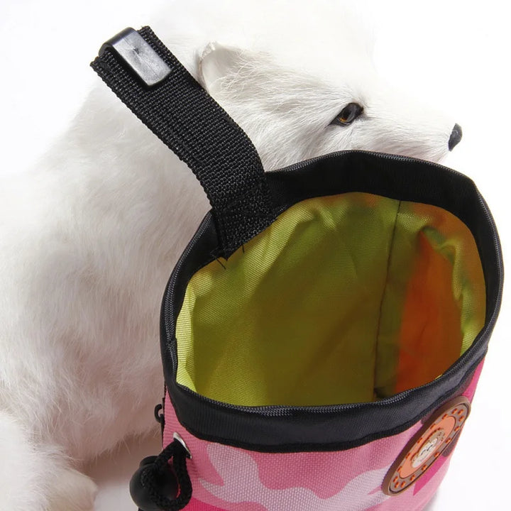 Dog Training Treat Pouch with Waist and Shoulder Strap