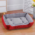 Bed for Dog Cat Pet Square Plush Kennel Medium Small Dog Sofa Bed Cushion Pet Calming Dog Bed House Pet Supplies Accessories