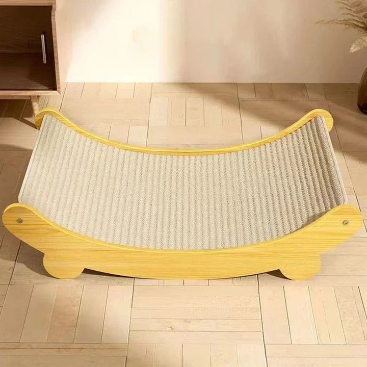 Detachable multifunctional wooden cat pads