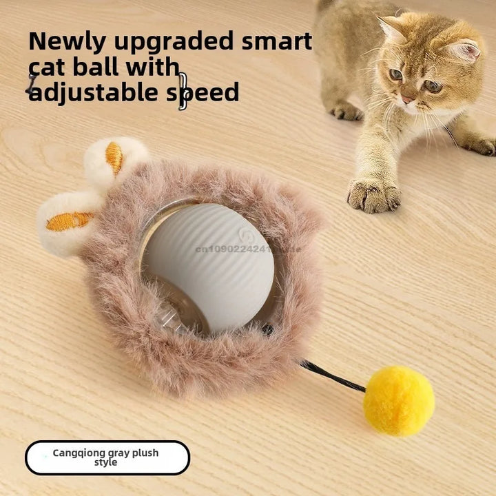 Interactive Cat Toy Ball - Automatic Rolling Ball