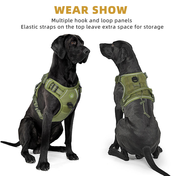 Tactical Dog Harness, No Pull Dog Harness, Dog Vest