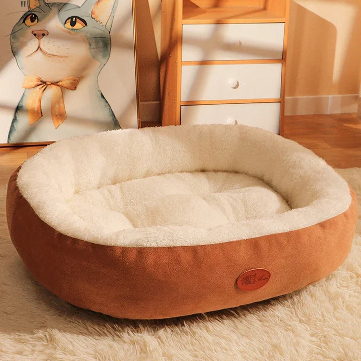 Large Pet Bed Sofa – Warm Nest for Dogs and Cats 🐾