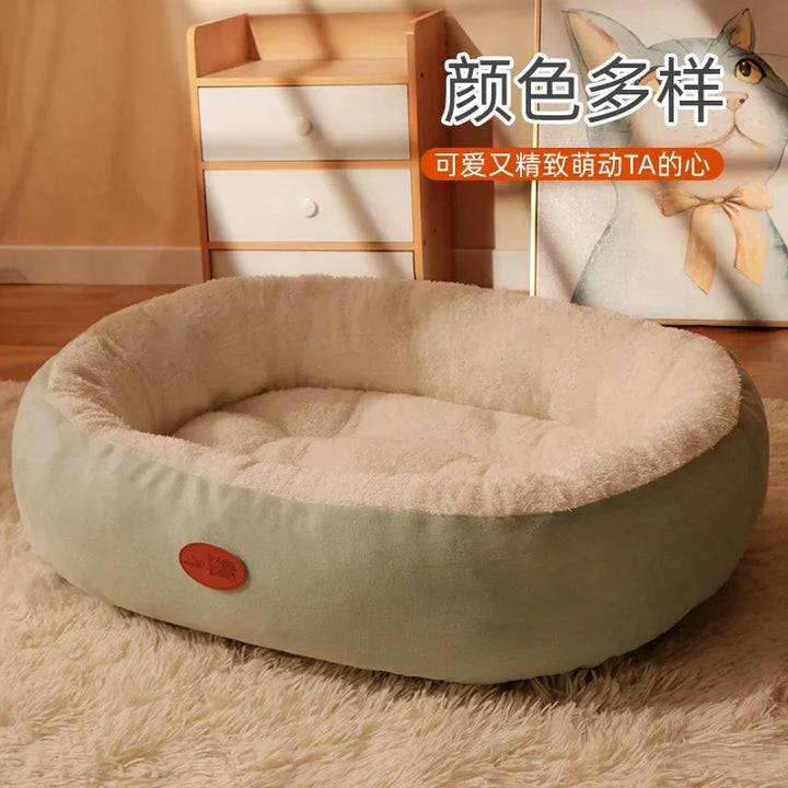 Large Pet Bed Sofa – Warm Nest for Dogs and Cats 🐾