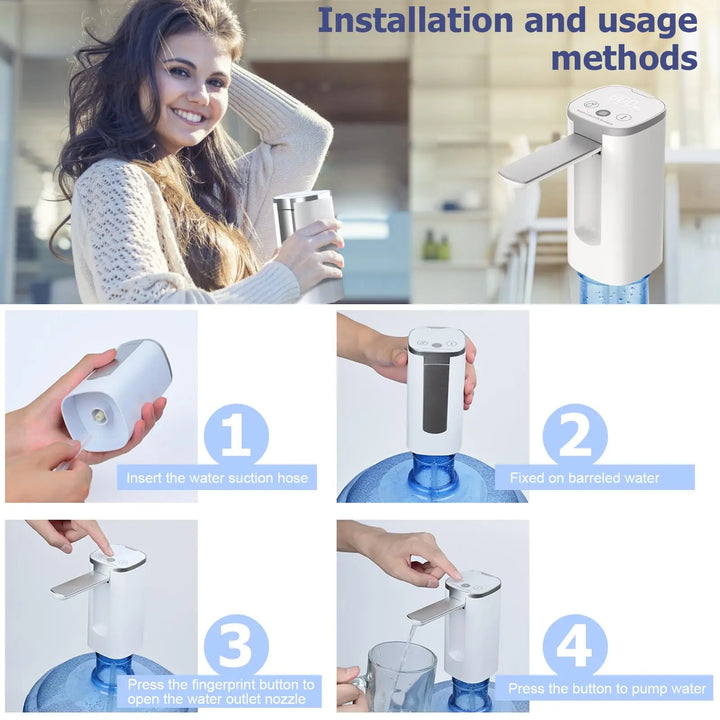 Universal Automatic Foldable Water Bottle Dispenser