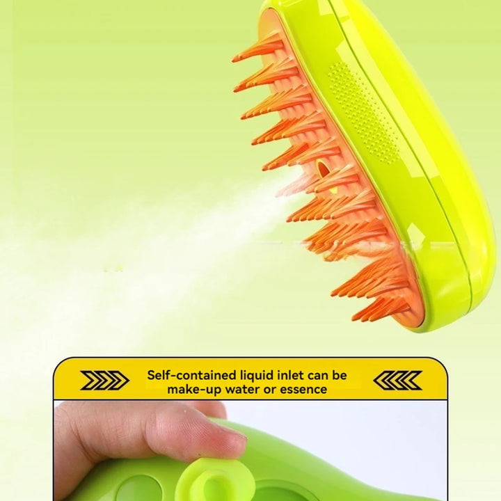 New 3 in 1 Pet Brush Cat Steam Brush Dog Comb