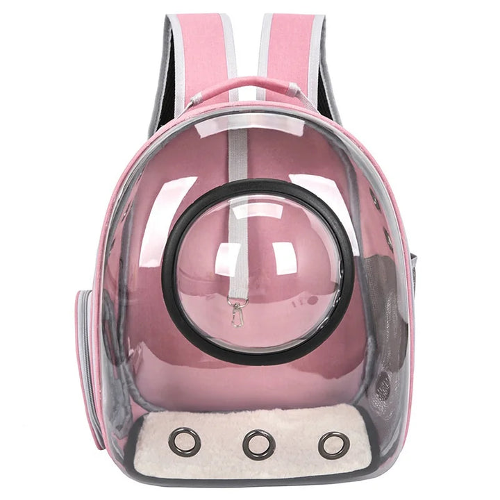 Portable Clear Cat Backpack – Stylish Travel Carrier