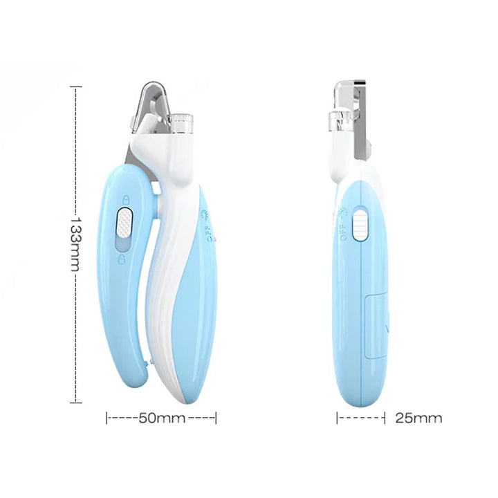 Professional Pet Nail Clipper with LED Light –