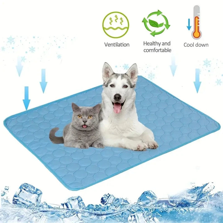 Dog Cooling Mat Cool Pet Bed Summer