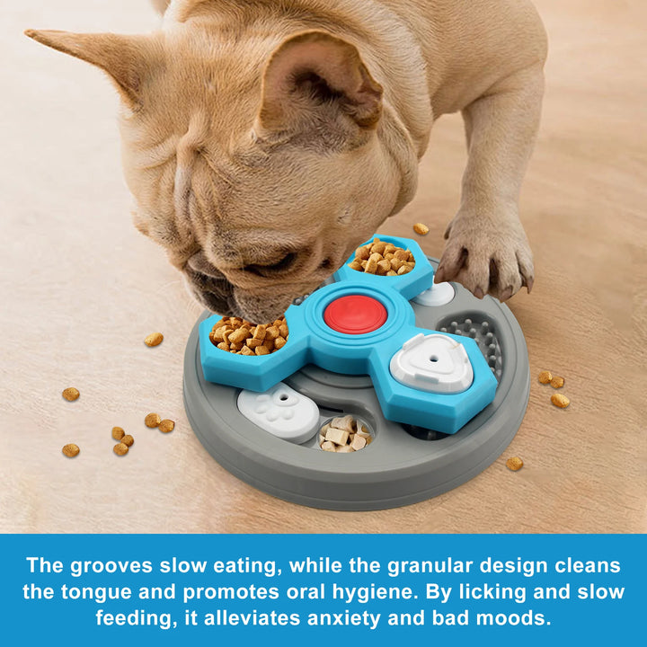 2-Tier Slow Feeder Dog Puzzle Toy – Distributor