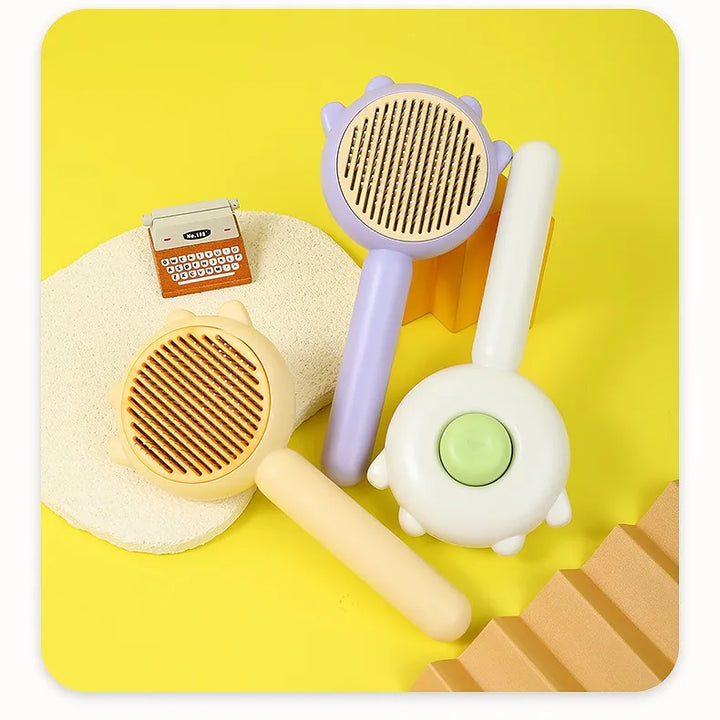 New Cat Ear Massage Comb Special Pet Brush