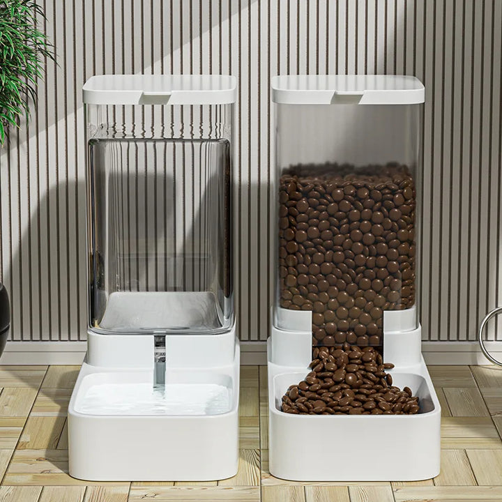 Automatic Cat Feeder and Water Dispenser