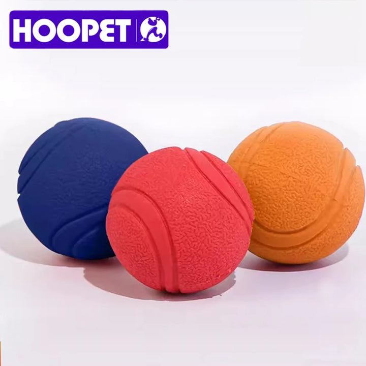 HOOPET Dog Toy Rubber Ball Bite Resistant Ball Toy