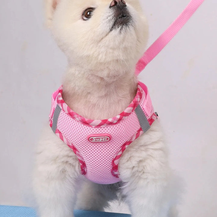 Supet 1pc Dog Harness, Anti-Pull, Pet Harness, Adjustable, Easy to Control, Suitable for Small, Medium Dogs