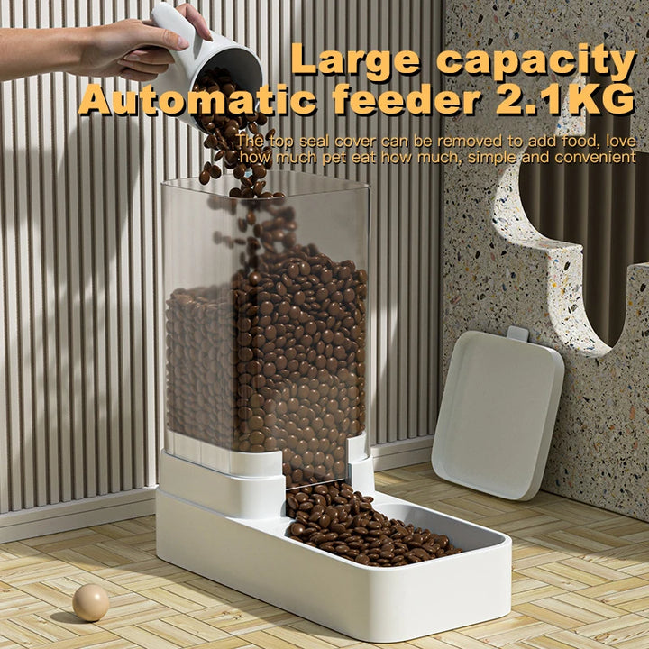 Automatic Cat Feeder and Water Dispenser