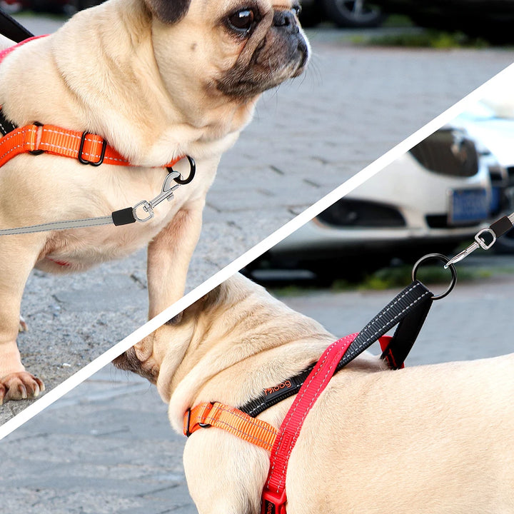 Nylon Dog Harness No Pull Dog Harnesses Vest Soft Padded Pet Walking Vests Harnesses Durable For Small Medium Large Dogs Pug