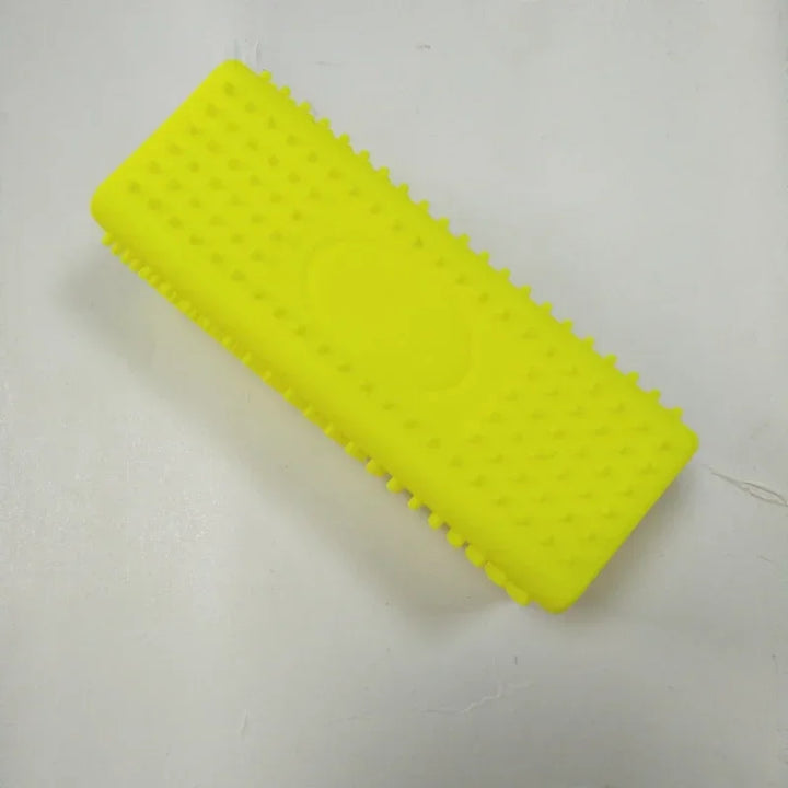 Hollow Silicone Rubber Dog Hair Remover Brush