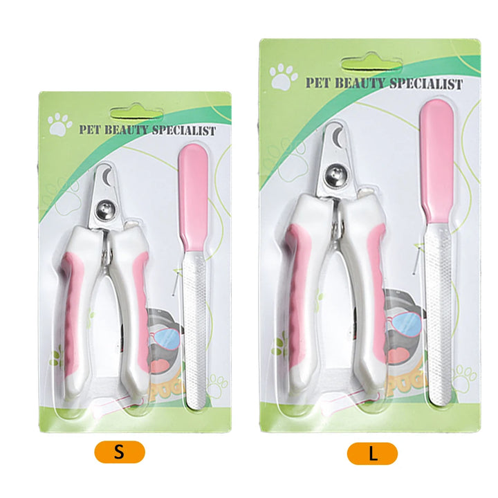 Professional Pet Nail Clipper Stainless Steel Trimmer