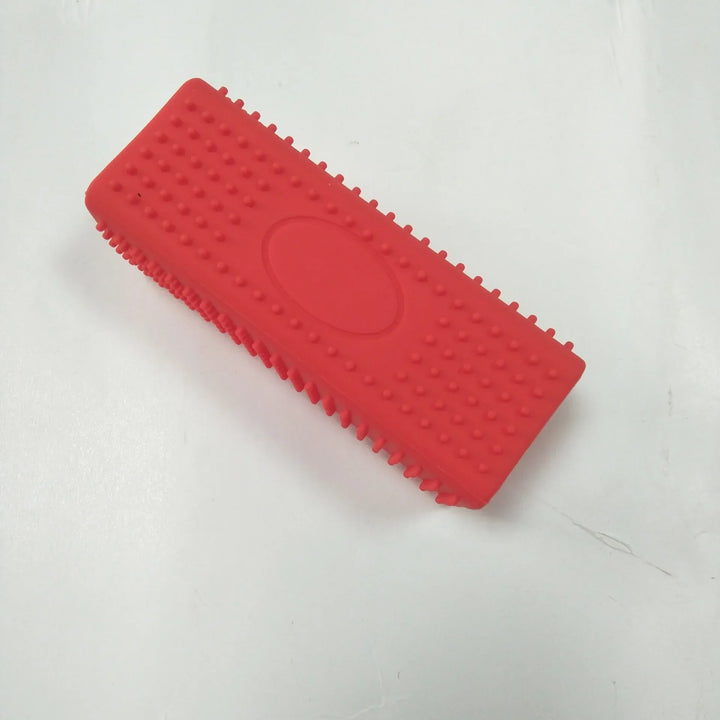 Hollow Silicone Rubber Dog Hair Remover Brush