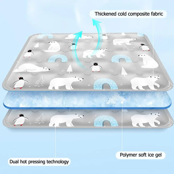 Summer Pet Ice Mats Pet Cooling Pad, Cooling