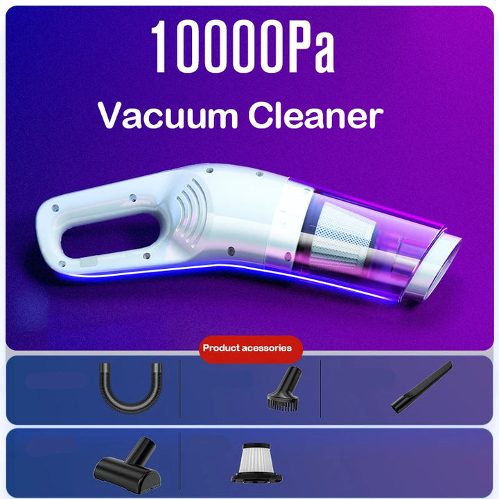 10,000PA Handheld Vacuum Cleaner – Rechargeable