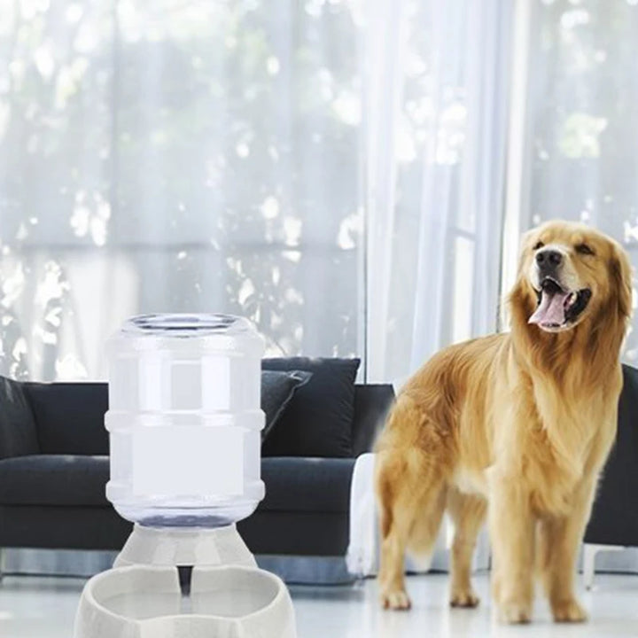 3.8L Automatic Feeder Water Drinking Bowl