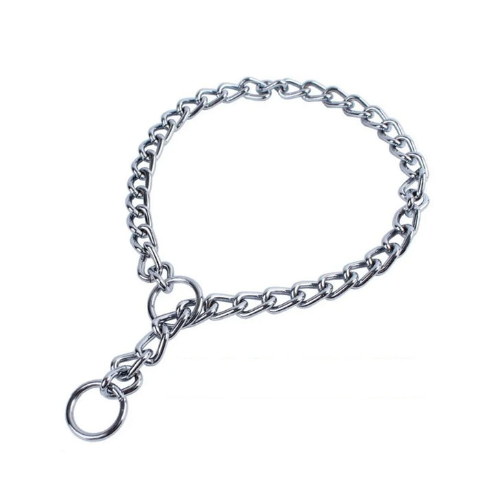 4 Sizes Adjustable Stainless Steel Chain Collar for Dogs