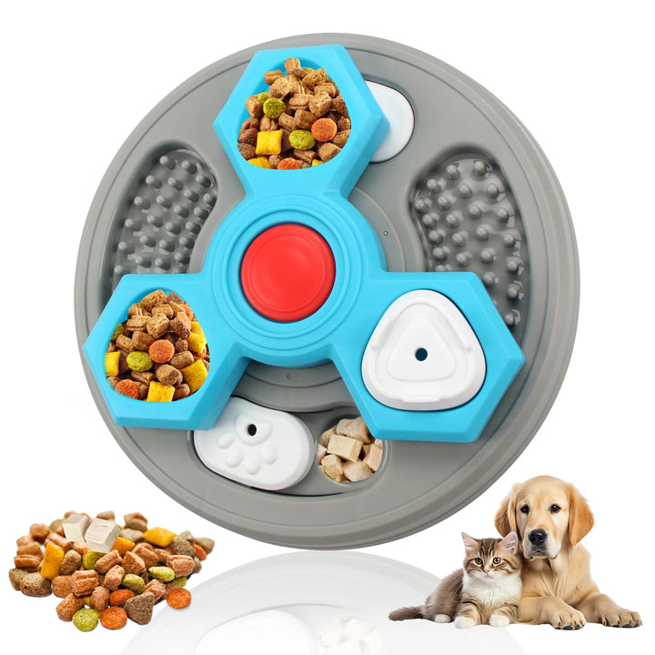 2-Tier Slow Feeder Dog Puzzle Toy – Distributor