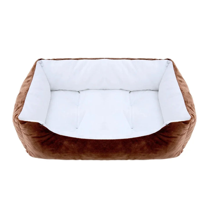 Small Dog Sofa Bed Cushion Pet Calming Dog Bed House Pet Supplies Accessories Bed for Dog Cat Pet Square Plush Kennel Medium