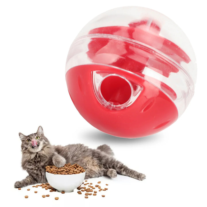 Cat Treat Dispenser Ball – Interactive Feeding Puzzle Toy