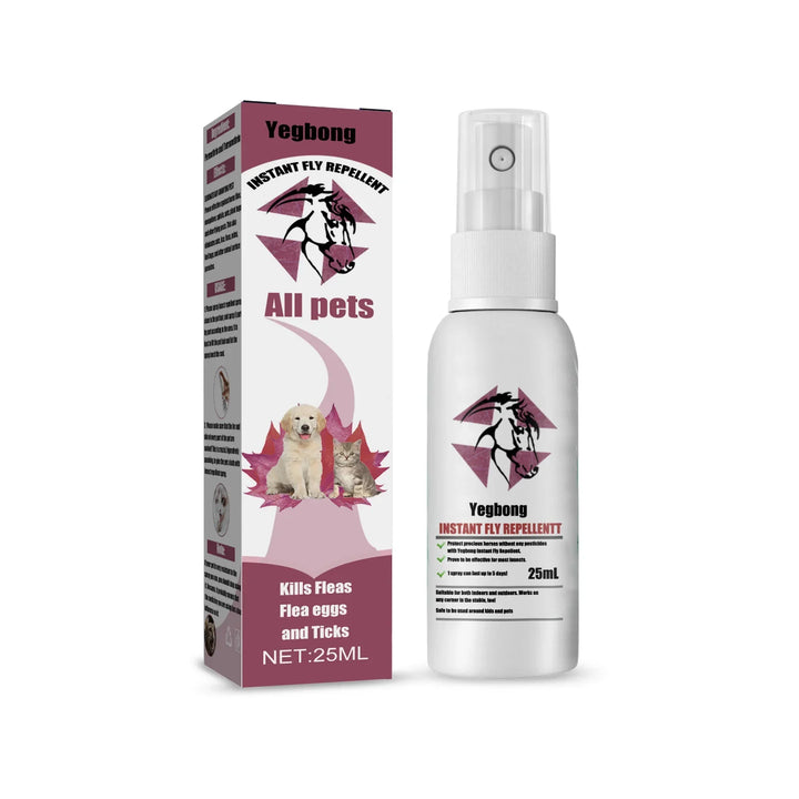 Pet Fur Flea & Tick Spray for Dogs and Cats