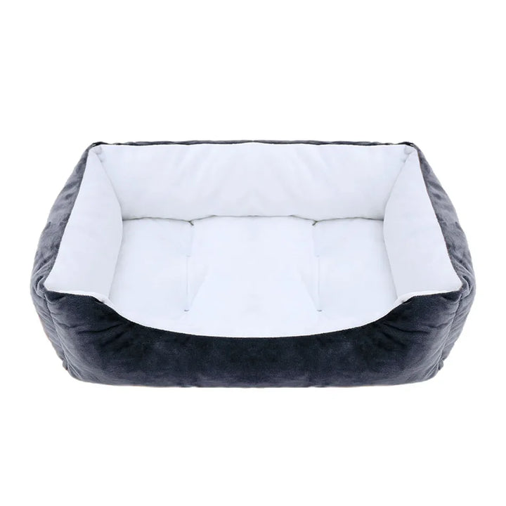 Small Dog Sofa Bed Cushion Pet Calming Dog Bed House Pet Supplies Accessories Bed for Dog Cat Pet Square Plush Kennel Medium