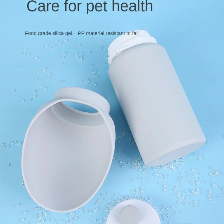 Foldable Silicone Dog Water Bottle Outdoor