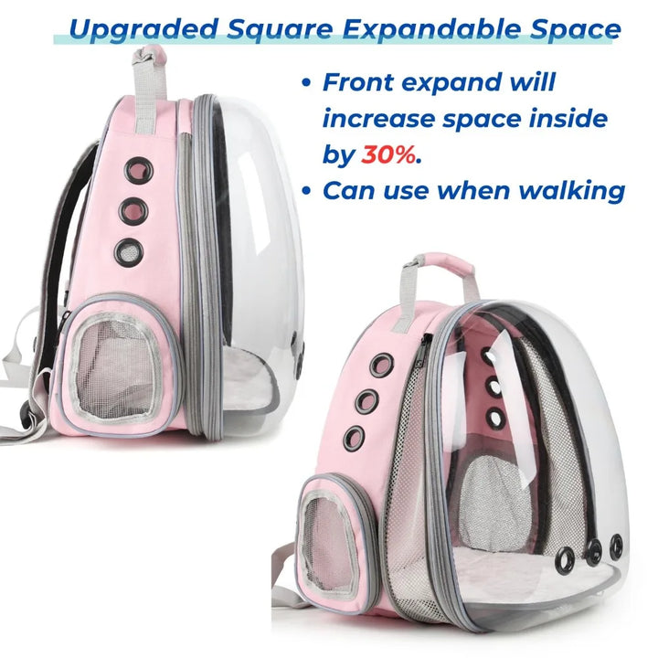 Expandable Cat Backpack – Maximum Comfort