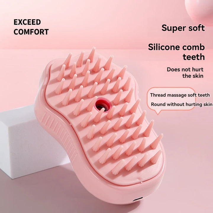 New 3 in 1 Pet Brush Cat Steam Brush Dog Comb