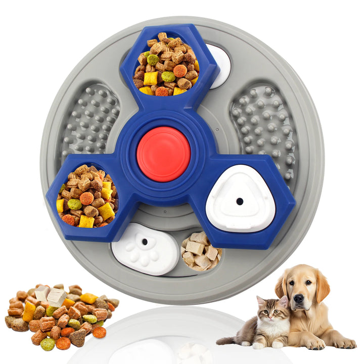 2-Tier Slow Feeder Dog Puzzle Toy – Distributor