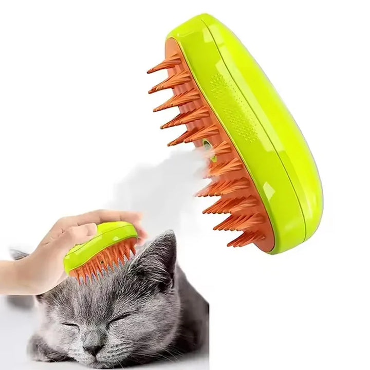 3 in 1 Pet Cat Steamy Comb Dog Cat Kitten