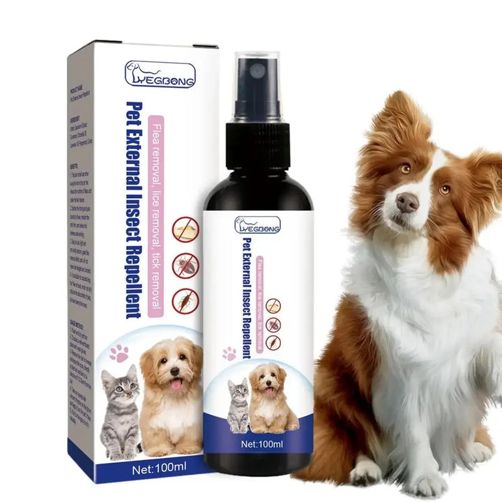 100ml Pet Dog Cat Anti Flea Drops Flea Insecticide